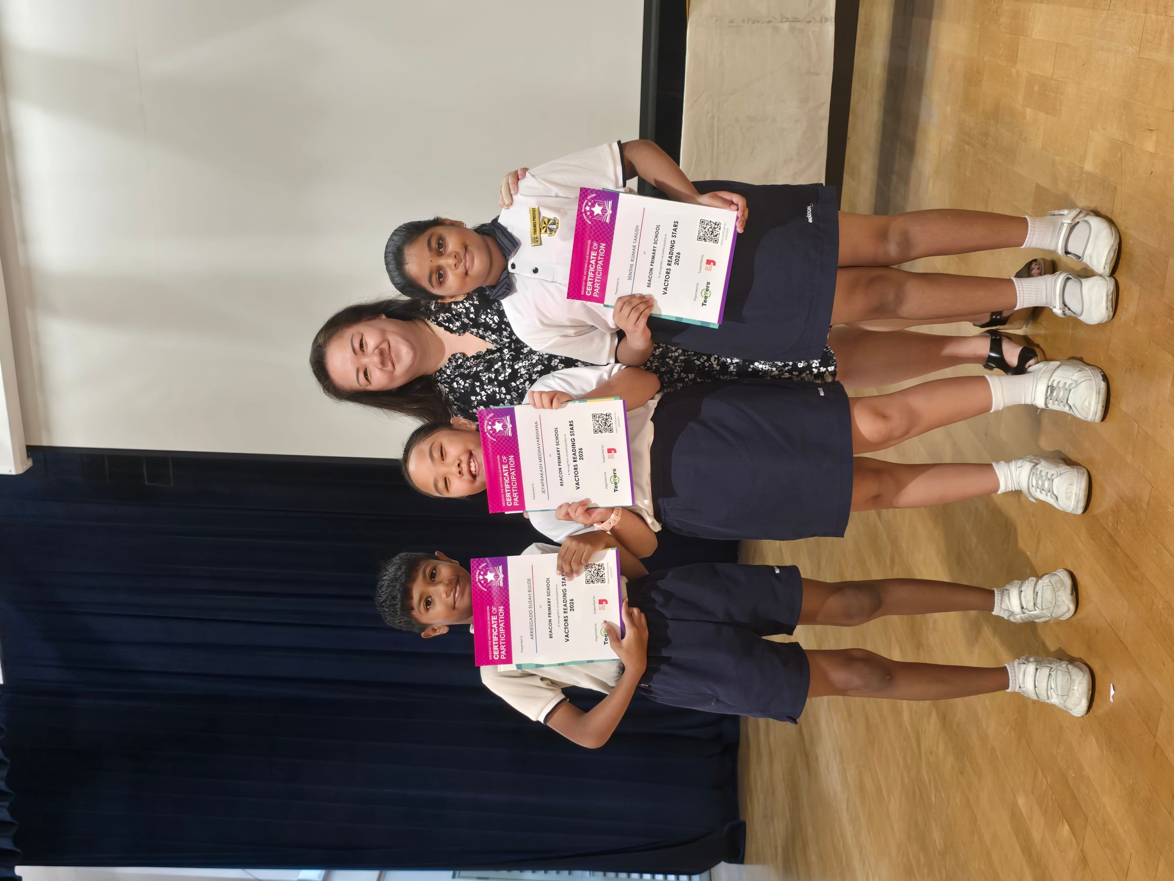 Vactors Reading Stars